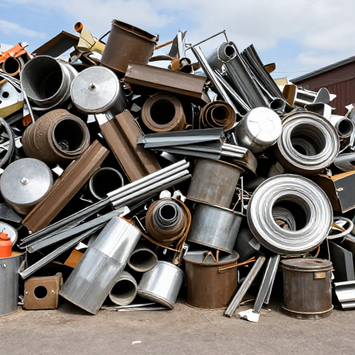 ملية جمع السكراب من مختلف مناطق الكويت