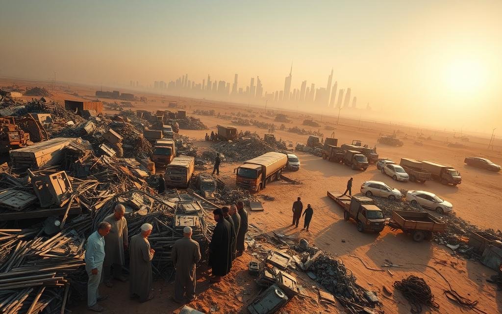 شراء سكراب الوطية الكويت | نشتري الحديد والنحاس والألمنيوم بأعلى الأسعار كاش