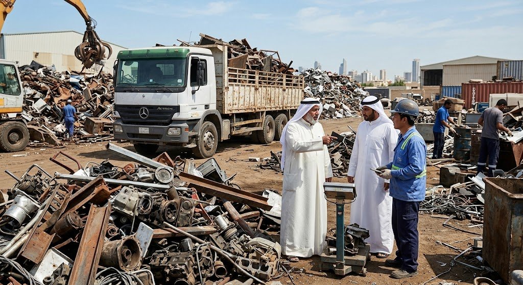 شراء سكراب حديد الكويت